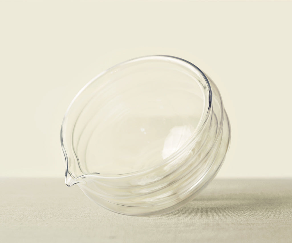 Glass Katakuchi Serving Bowl