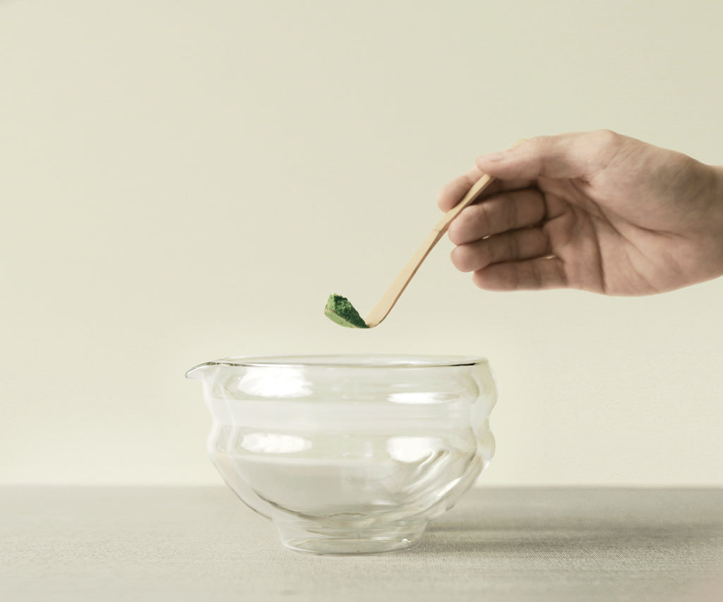 Glass Katakuchi Serving Bowl