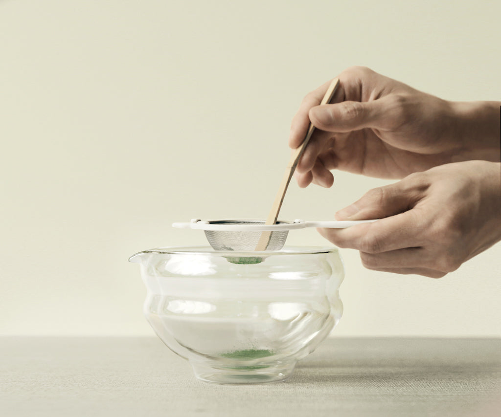 Glass Katakuchi Serving Bowl