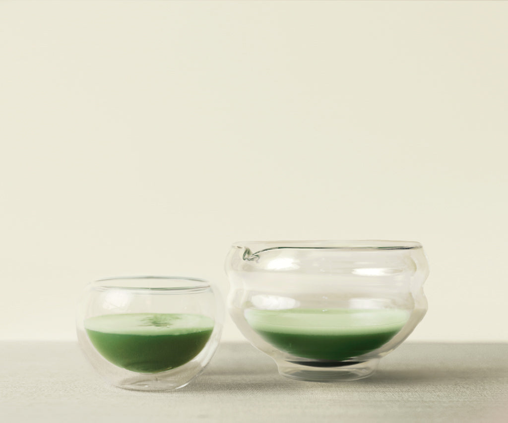 Glass Katakuchi Serving Bowl