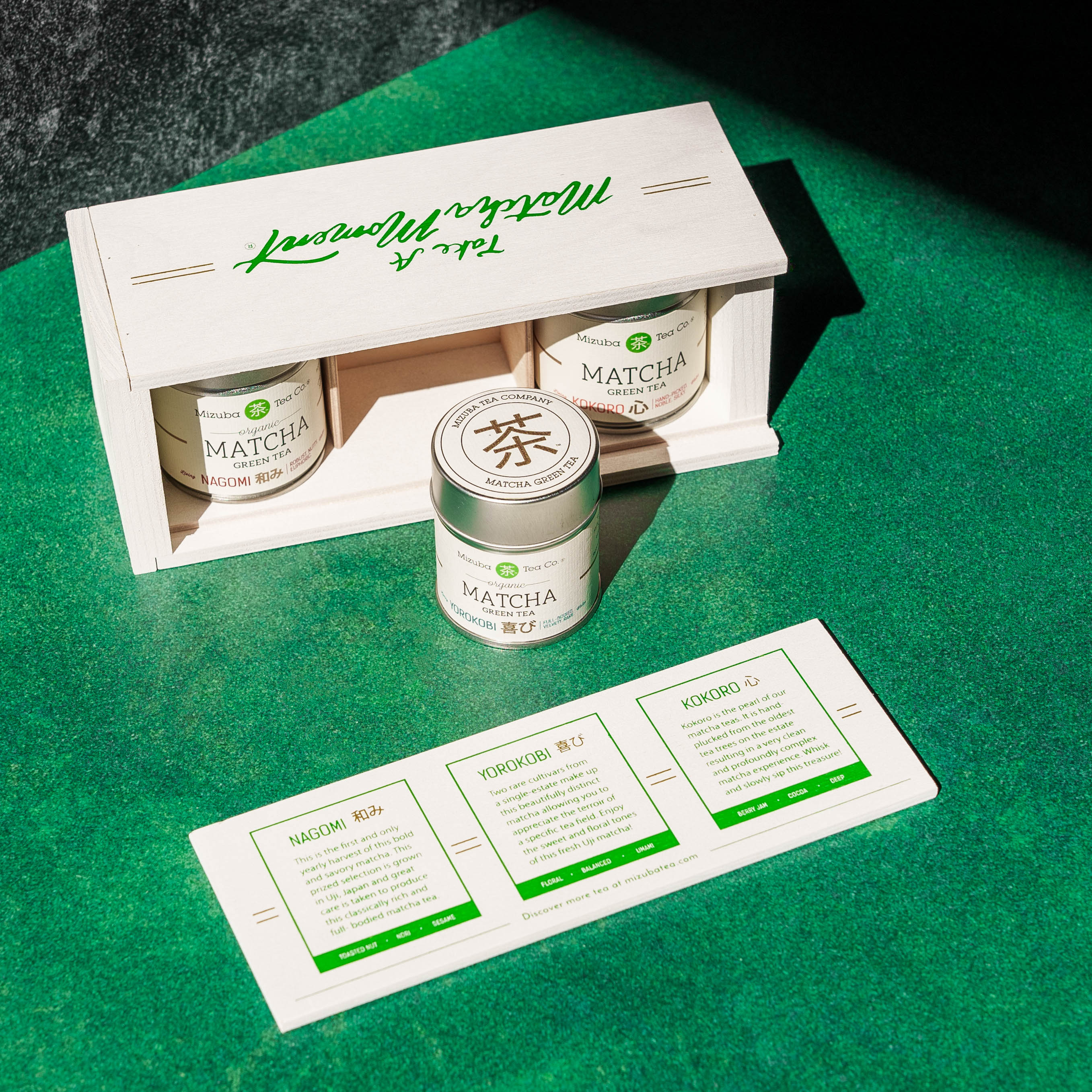 Mizuba Matcha Tasting Set