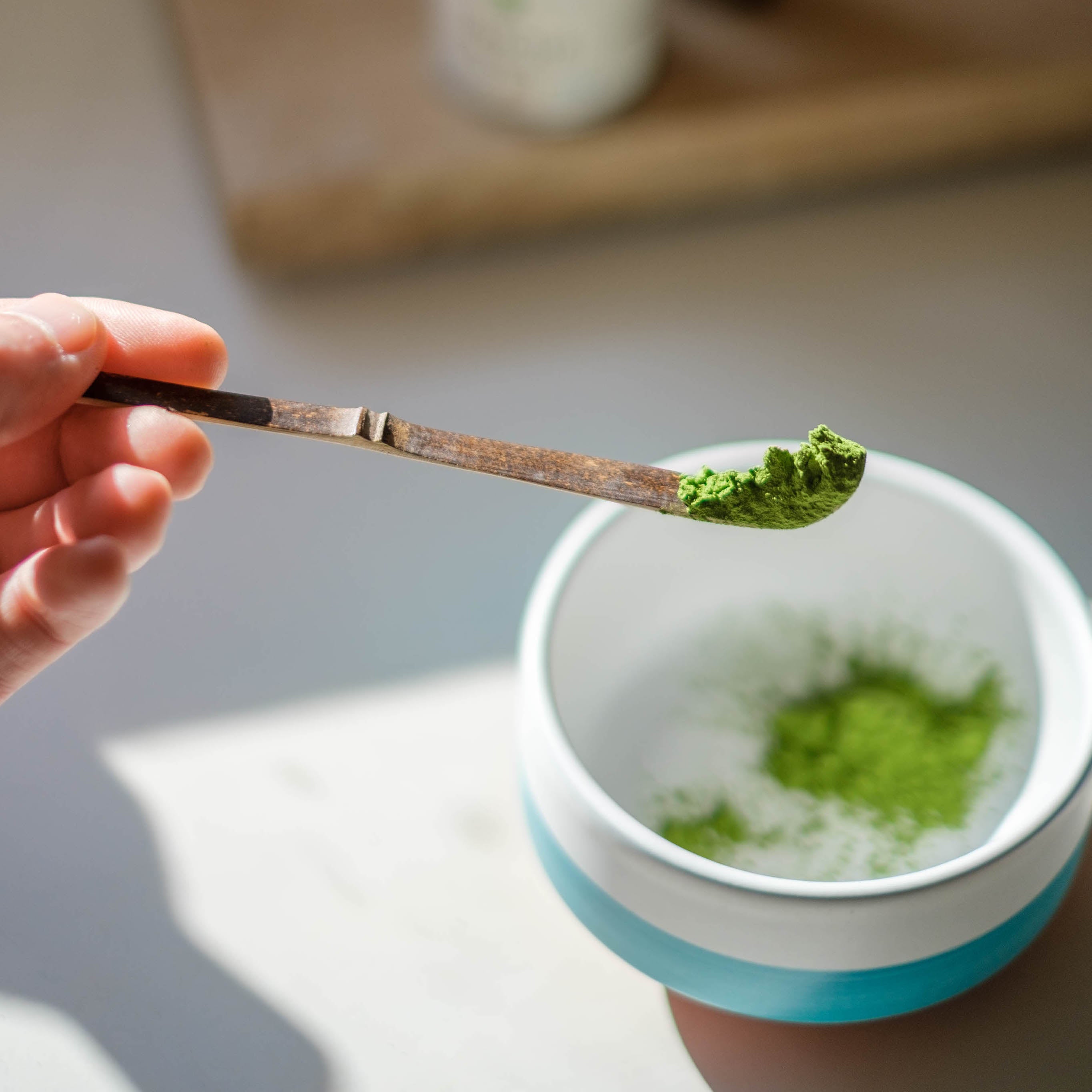 Sesame Chashaku (Matcha Scoop)