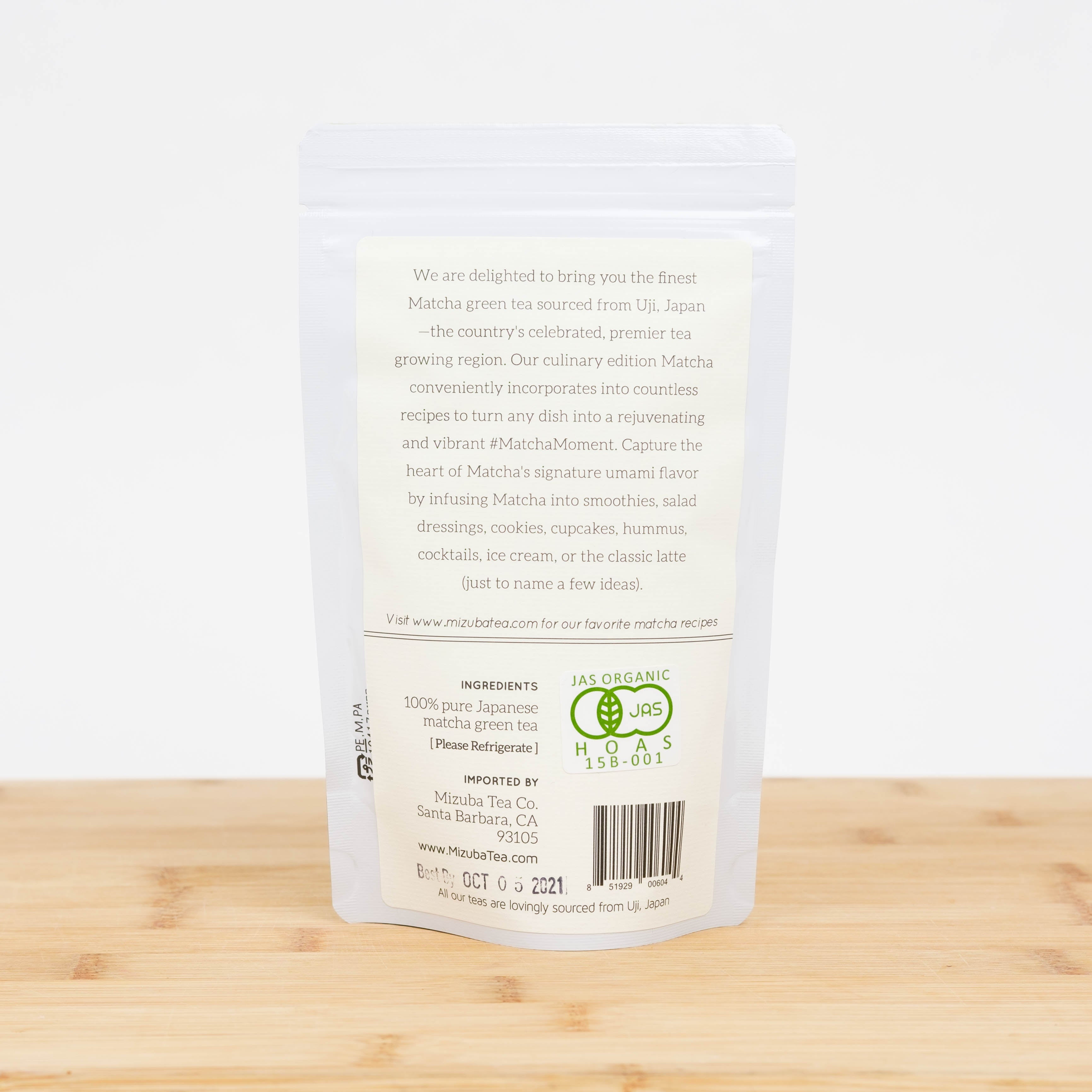 Culinary Organic Matcha