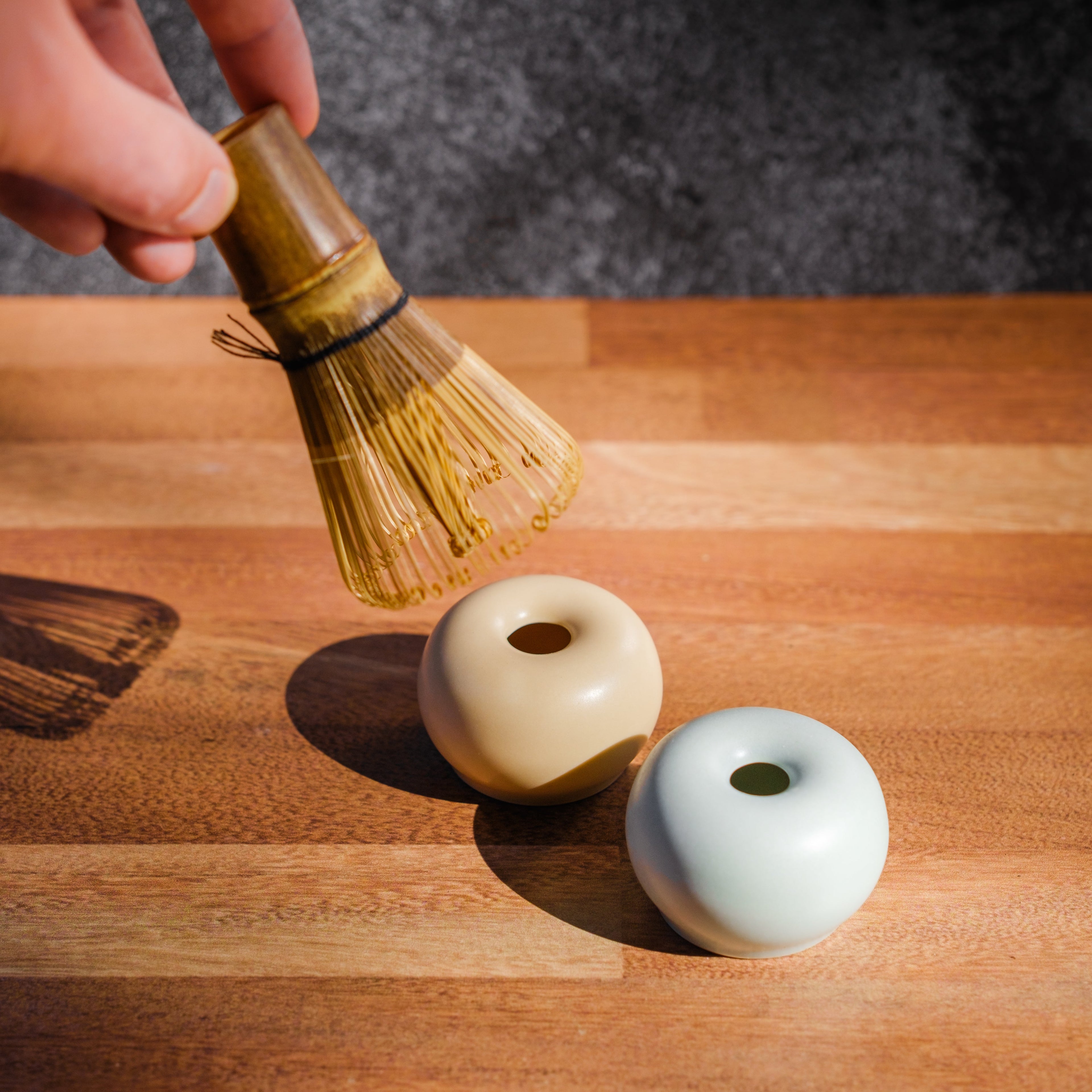 Origami Matcha Whisk Stand (Chasen Naoshi) – Cream