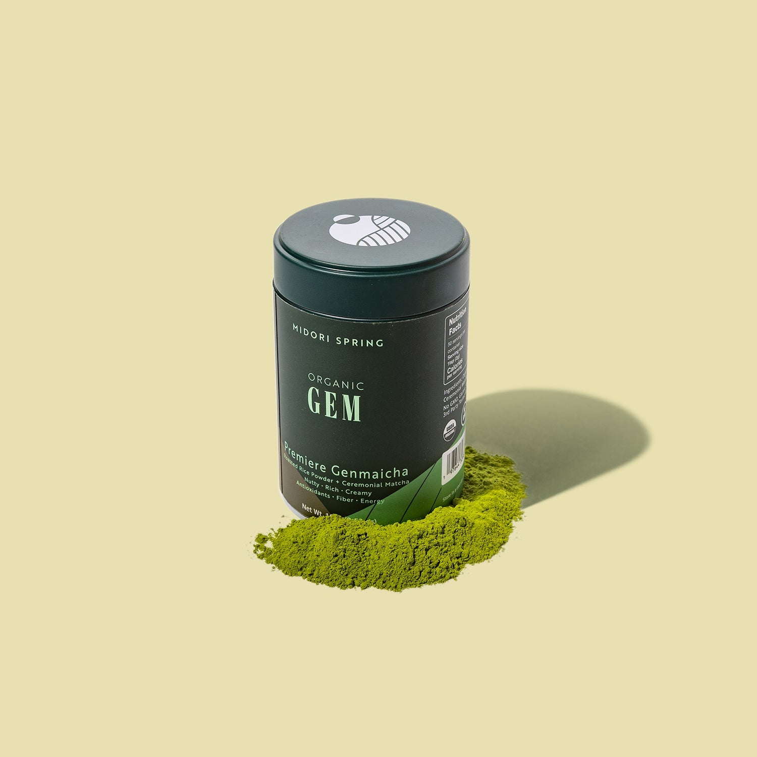GEM - Premiere Organic Genmaicha | Roasted Rice Matcha Blend