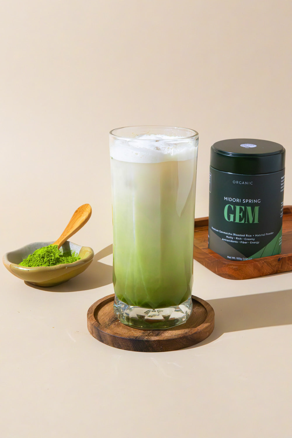 GEM - Premiere Organic Genmaicha | Roasted Rice Matcha Blend - B2B