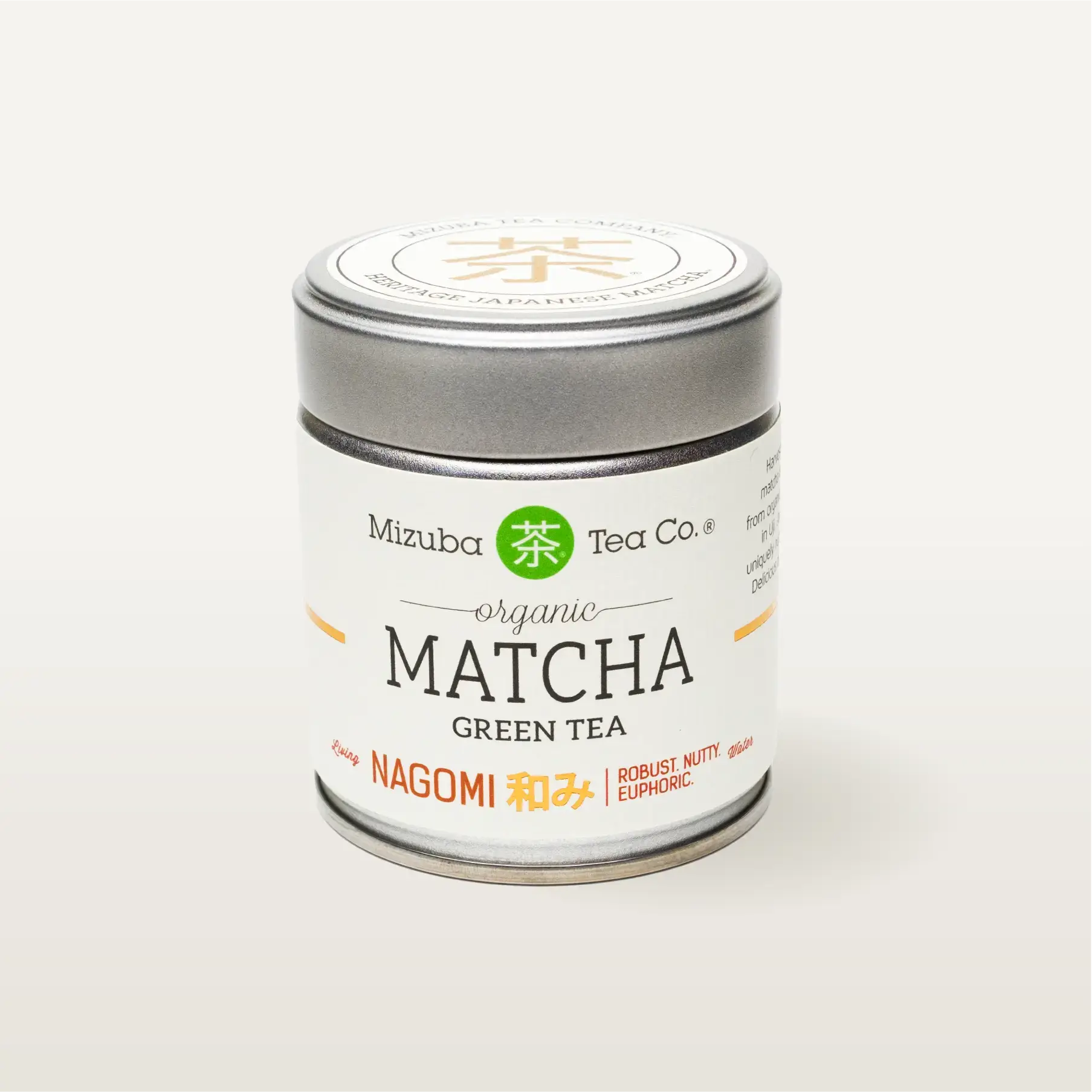 Nagomi Ceremonial Organic Matcha Green Tea