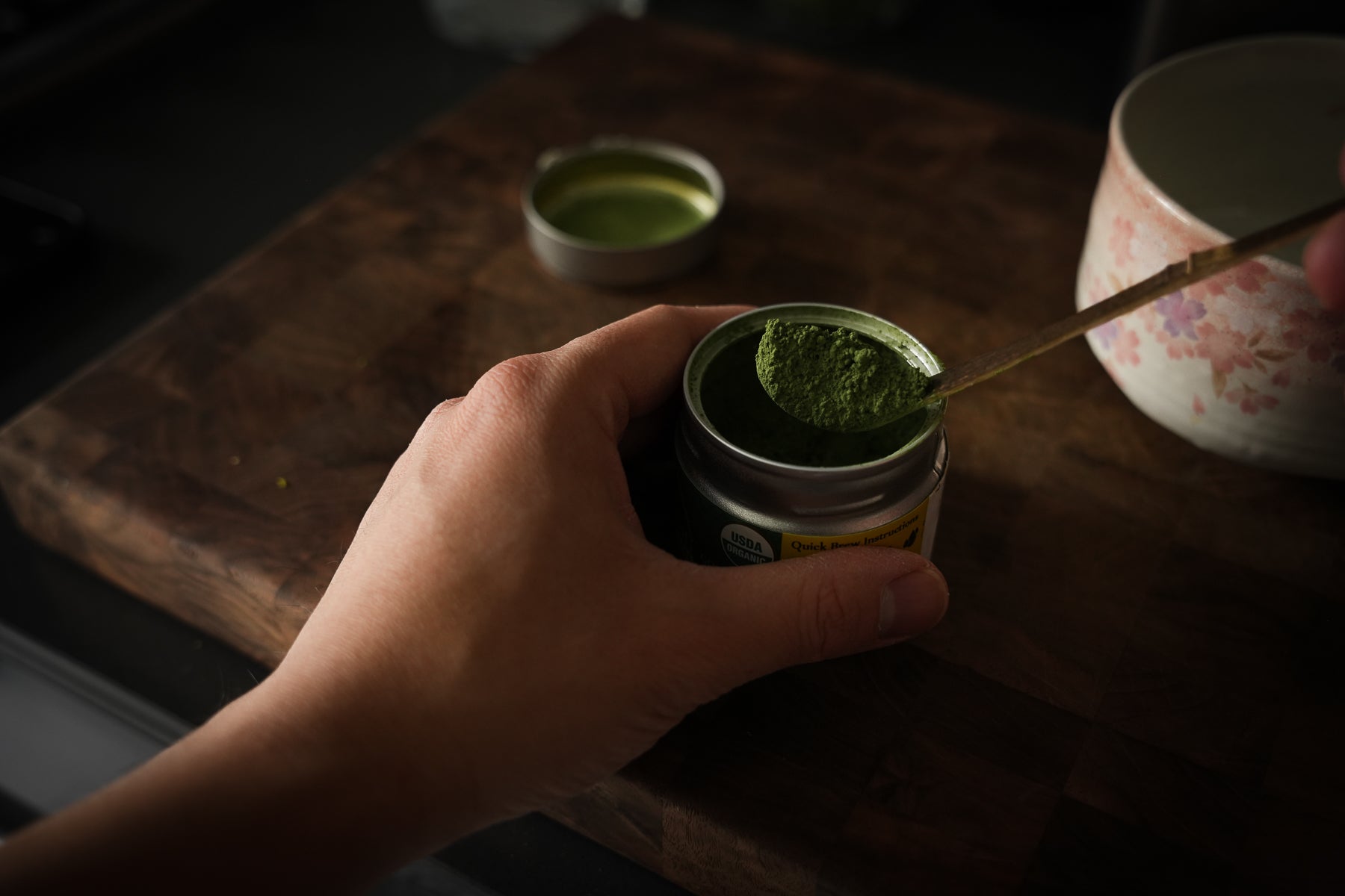 Matcha Bamboo Scoop - Chashaku