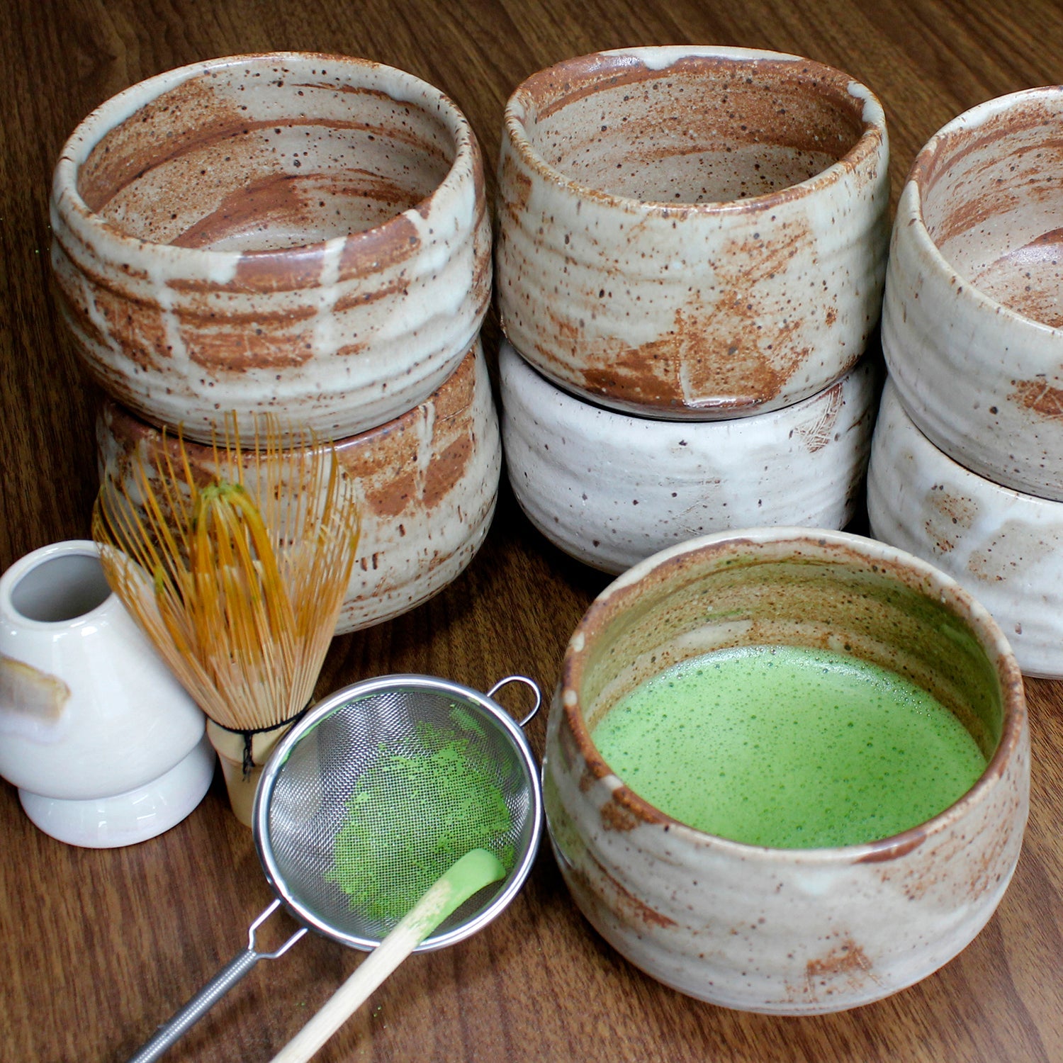 Earth & Salt Chawan - Matcha Bowl